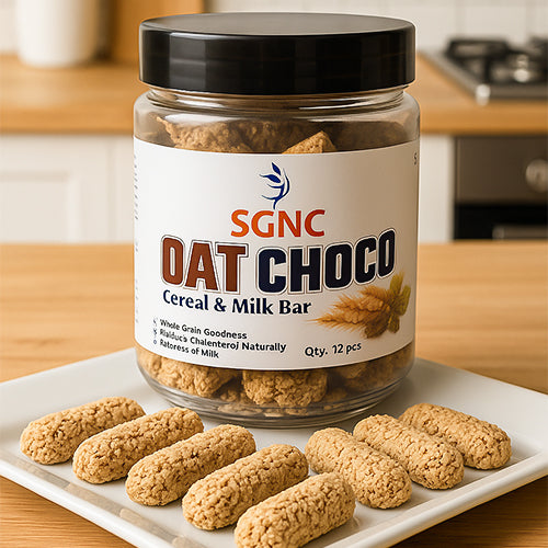SGNC Oats Choco Bar – Wholesome Goodness in Every Bite! - 12 pieces in 1 jar