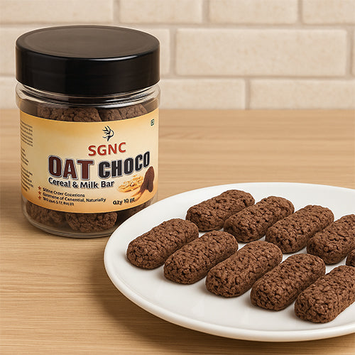 SGNC Oats Choco Bar – Wholesome Goodness in Every Bite! - 12 pieces in 1 jar