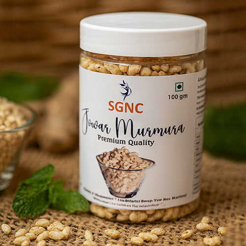 Jowar Murmura with Peanuts and Roasted Chana